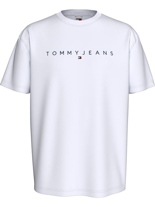 t-shirt Tommy Jeans | DM0DM17993YBR BIANCO